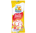 Рожок пломбир с клубничным джемом, 120 г